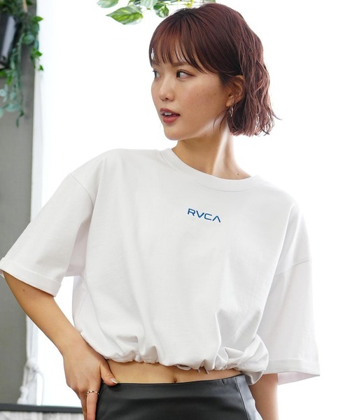 売れ筋商品|||ルーカ Tシャツ レディース トップス GLOBAL RVCA EASY TEE - Print T-shirt - tarmac ルーカ レディース Tシャツ トップス GLOBAL RVCA EASY TEE