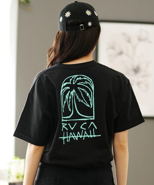 RVCA tシャツ RVCA/ルーカ ショート丈Tシャツ ビックシルエット