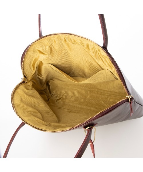 ing ショルダーバッグ バッグ レザージップトップバッグ レディース