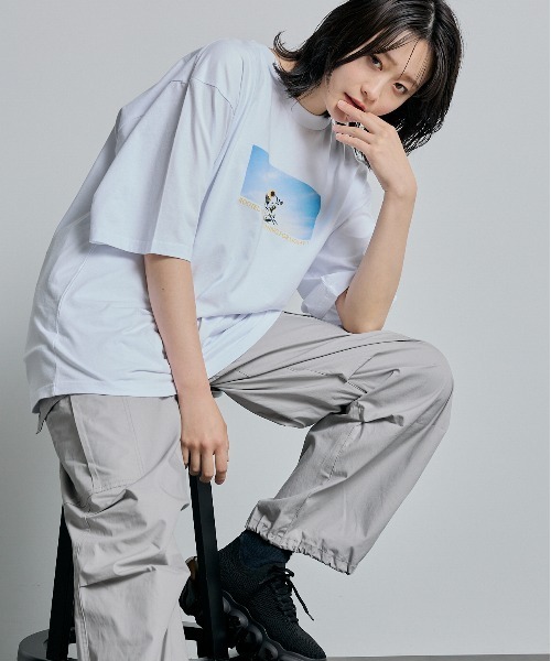 L.H.P tシャツ 「ZOZOTOWN限定」Organic cotton photo graphic