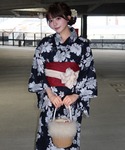 浴衣 「BONLECILL noir」 「綿1...の詳細画像1