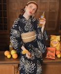 浴衣 「BONLECILL noir」 「綿1...の詳細画像4