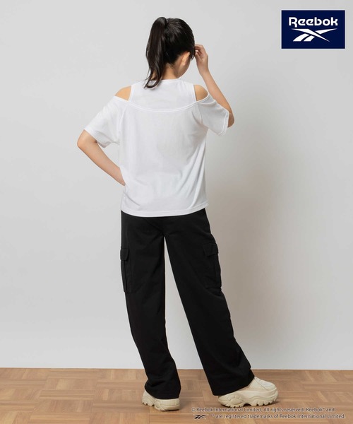 Right-on パンツ 「Reebok」ワイドカーゴパンツ キッズ 子供服