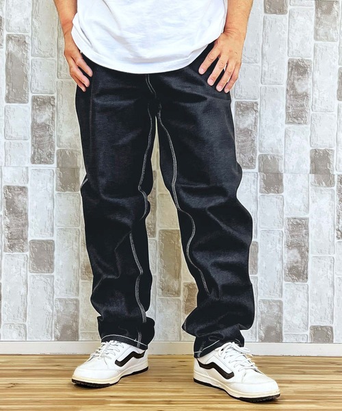 【美品】 Carhartt WIP SIMPLE PANT ジーンズ デニム Carhartt ジーンズ WIP リラックスストレートワークデニムパンツ