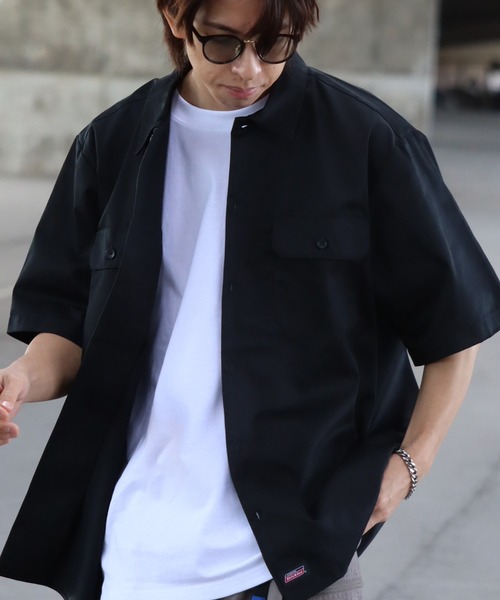 Dickies シャツ 「GENUINE DICKIES/ジェニュインディッキーズ」ツイル