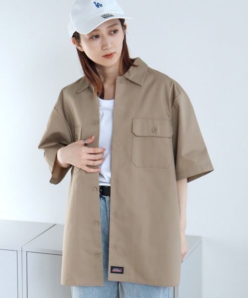 けいL Dickies シャツ 「GENUINE DICKIES/ジェニュインディッキーズ