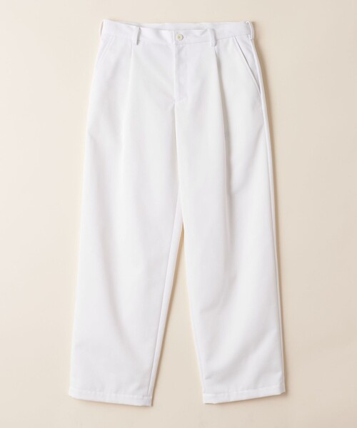 UNITED ARROWS チノパン 「ZOZO限定」TCツイル 1プリーツ ワイド