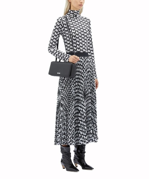 MSGM（エムエスジーエム） スカート 「TheMwave」グラフィックプリント