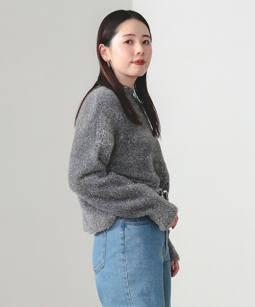 BEAMS HEART（ビームス ハート） ニット セーター ラメシャギー ニット