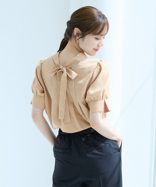 Andemiu(アンデミュウ) ブラウス シャツ 「2025SS新色/WEB限定カラー Andemiu(アンデミュウ) ブラウス シャツ 「2025SS新色/WEB限定カラー