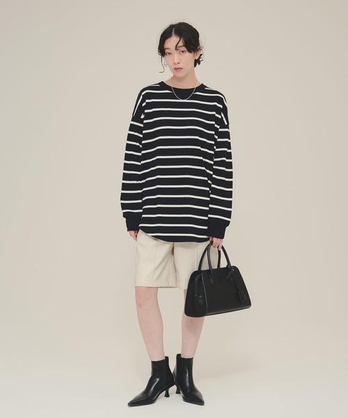 パンツ 「eL」Lether Half Pants/142798 レディース | ブランド登録なし | 02