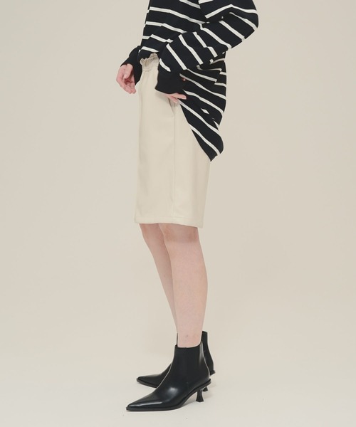 パンツ 「eL」Lether Half Pants/142798 レディース | ブランド登録なし | 05