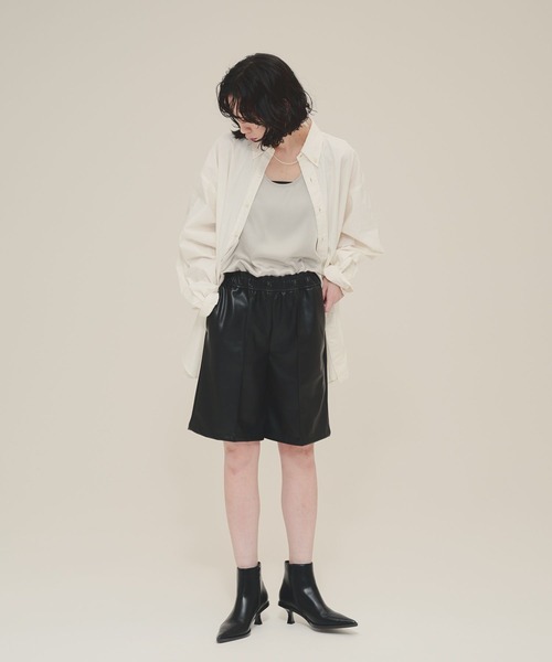 パンツ 「eL」Lether Half Pants/142798 レディース | ブランド登録なし | 06