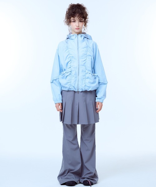 ジャケット・アウター luvistrue PA FRILL SHIRRING WINDBREAKER PA FRILL SHIRRING WINDBREAKER (WHITE) - LUVISTRUE | 60