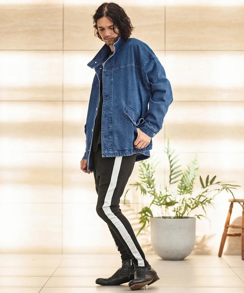  JEANS デニムジャケット Mサイズ CAMBIO デニムジャケット gジャン mj10291-M-65ミリタリー