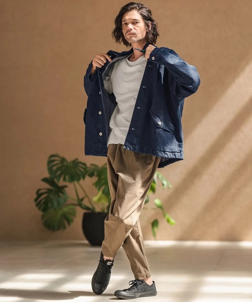 CAMBIO（カンビオ） デニムジャケット gジャン mj10291-M-65ミリタリー