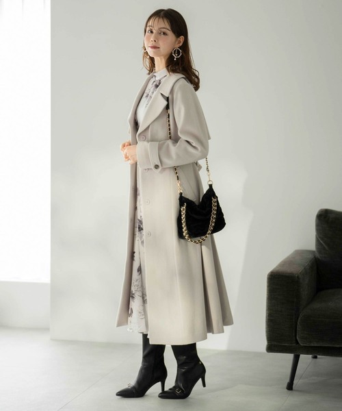 Noela コート アウター ファー付マルチロングコート レディース
