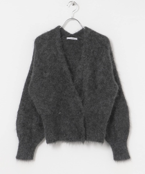アルパカシャギーダブルカーディガン URBAN RESEARCH｜アルパカシャギーダブルカーディガン | Rakuten