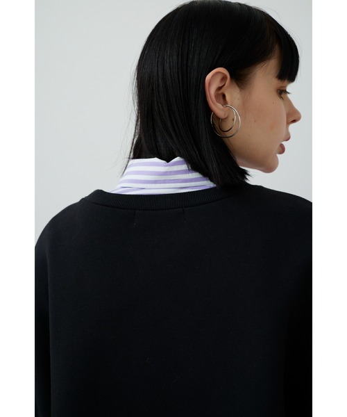 HeRIN.CYE トレーナー スウェット Over A-line tops オーバーA