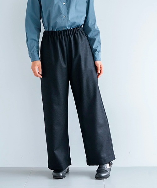 D パンツ ウール サキソニーパンツ レディース : ZOZOTOWN Yahoo!店