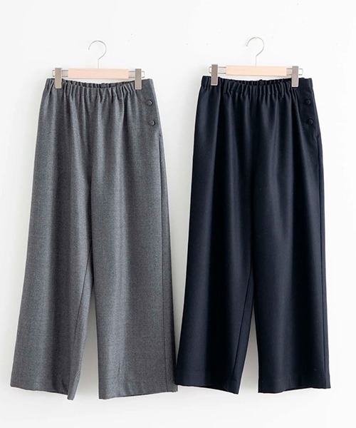 D パンツ ウール サキソニーパンツ レディース : ZOZOTOWN Yahoo!店