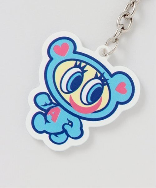 じゃらじゃらキーホルダー 12 スポンジボブ♡青系 LOVETOXIC 「スポンジ・ボブ」×「Angel Blue」キーホルダー