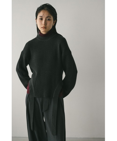 ニット セーター 2WAYレイヤードニット レディース STYLEMIXER ニット セーター 2WAYレイヤードニット レディース