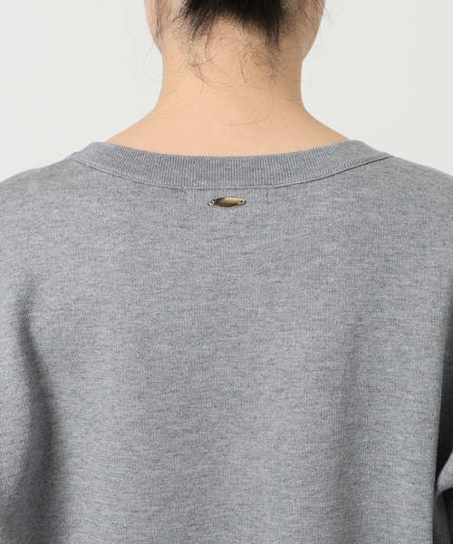 La TOTALITE（ラ トータリテ） ニット セーター 接結クルーネックプル