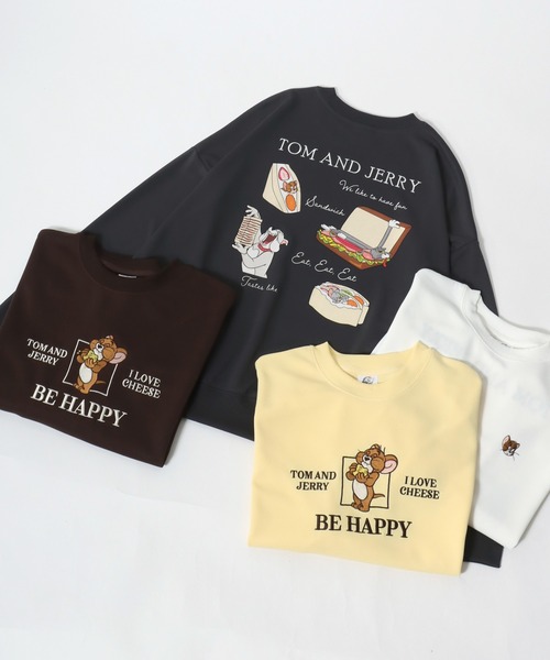 トレーナー スウェット 2025SS Tom and Jerry/トムとジェリー
