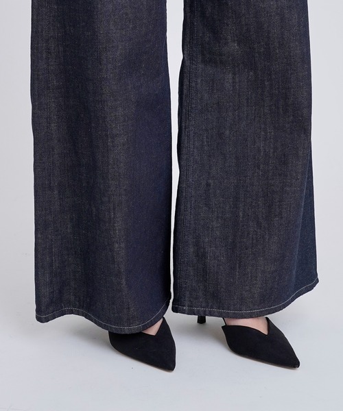 YANUK（ヤヌーク） ジーンズ デニム デニムパンツ ワイドフレア