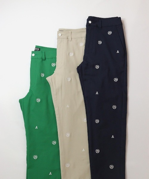 archivio パンツ 「MENS」ロゴ刺繍パンツ メンズ : ZOZOTOWN
