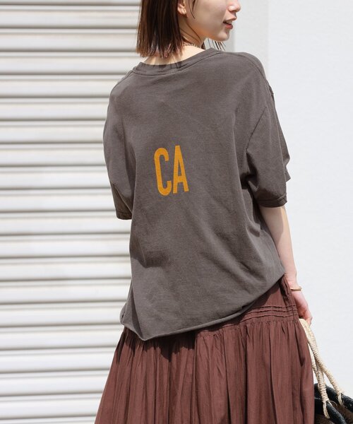 THE DAY ON BEACH tシャツ 「THE BEACH」カットオフTシャツ