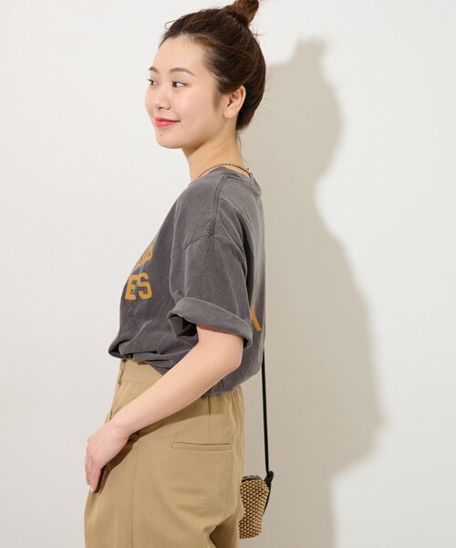 THE DAY ON BEACH tシャツ 「THE BEACH」カットオフTシャツ