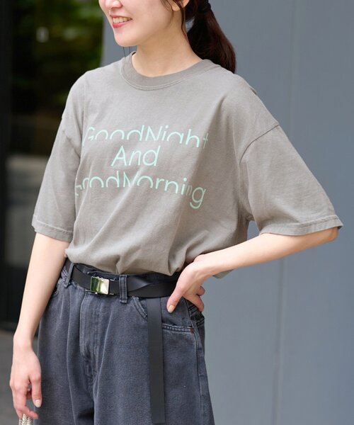 THE DAY ON BEACH tシャツ 「THE BEACH」カットオフTシャツ