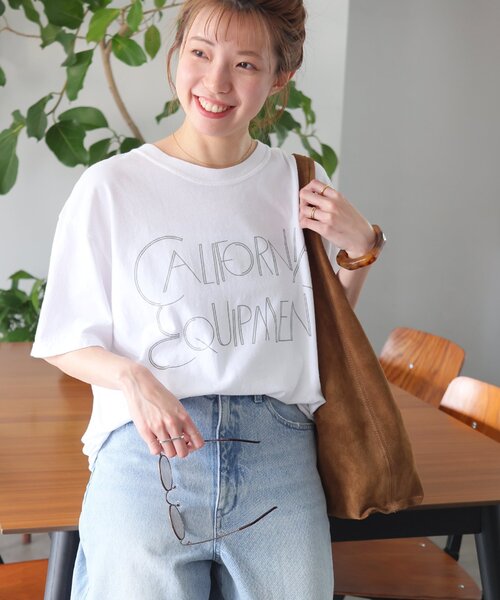 THE DAY ON BEACH tシャツ 「THE BEACH」カットオフTシャツ