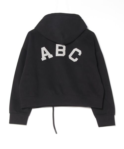 新品未開封ABCパーカー Lサイズ aimoha（アイモハ） パーカー 「ABC」ロゴプリントフーディー