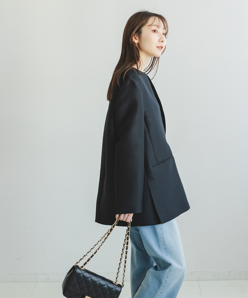 NOBLE ブラウス シャツ キーホールネックプルオーバー
