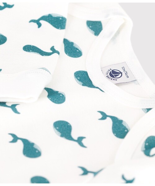 PETIT BATEAU（プチバトー） ベビー服 ロンパース スナップなし