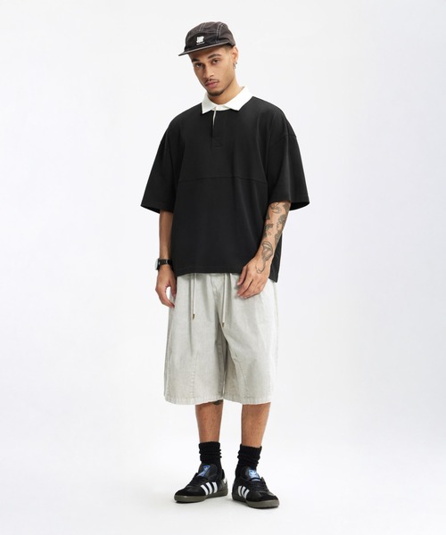marka RUGGER SHIRTS 日本製 ビッグシルエット ラガーシャツ zz-251GST80-027C_145-7.jpg