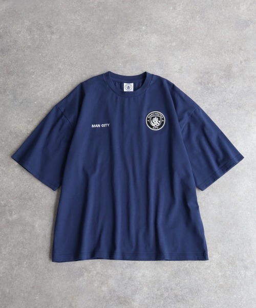 UMBRO×マンチェスターシティー　半袖Tシャツ　サッカーユニフォーム　刺繍ロゴ マンチェスターシティ 25-26 ホーム 半袖 ユニフォーム【PUMA