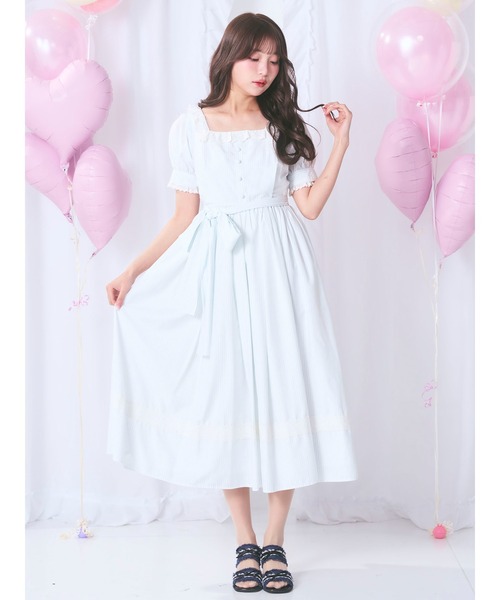 Me roir ワンピース ストライプお姉さんOP : ZOZOTOWN Yahoo!店