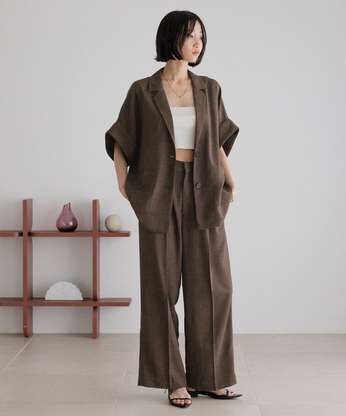 美品 LOWRYS FARM☆ジャケット レディース ピンク Lサイズ 春冬 LOWRYS FARM｜カコウプリントTLS | Rakuten Fashion(楽天