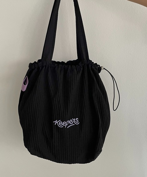 210nouve（トゥージュヌーヴ） トートバッグ 「Keepers」 刺繍 ロゴ