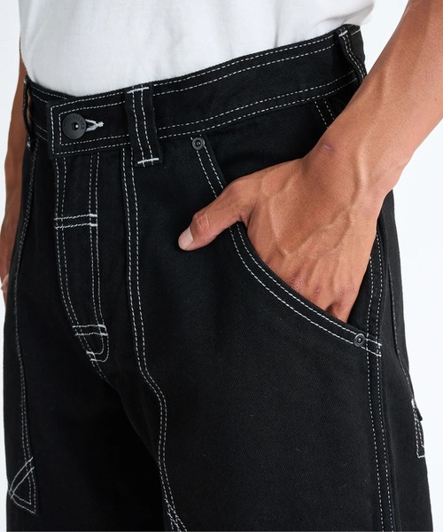 Quiksilver（クイックシルバー） ワイドパンツ ジーンズ MERCURY DENIM