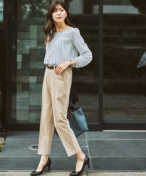[7days Life Styling] [theodore] длинный рукав блуза S серый женский 