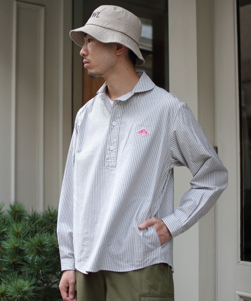 最大の割引 ブラック 44 長袖シャツ 「DANTON」 Danton メンズ ZOZOTOWN : トップス