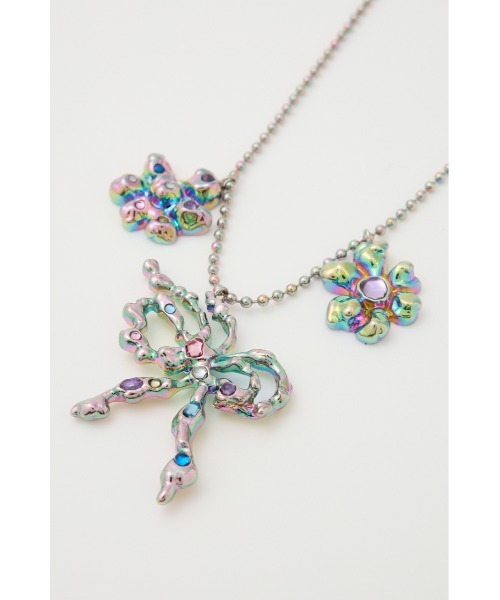 SLY ネックレス BIJOU FLOWER N/C ビジュー フラワー レディース
