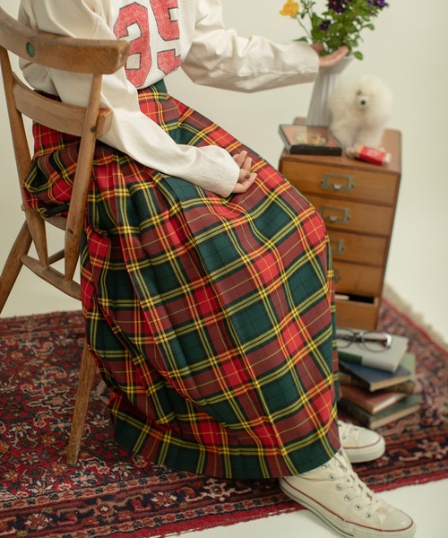CHILD WOMAN 2/48タータンチェックキルトスカート CHILD WOMAN スカート 2/48タータンチェック キルトスカート