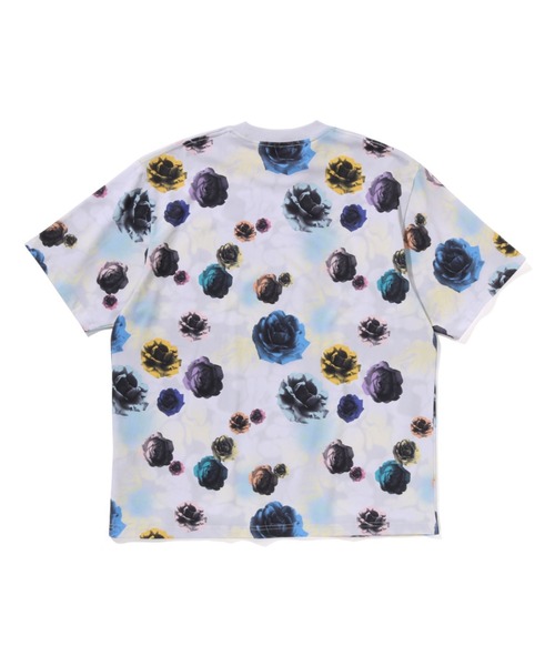 A BATHING APE☆フローラル カモ Tシャツ A BATHING APE tシャツ FLORAL CAMO LOGO RELAXED FIT TEE