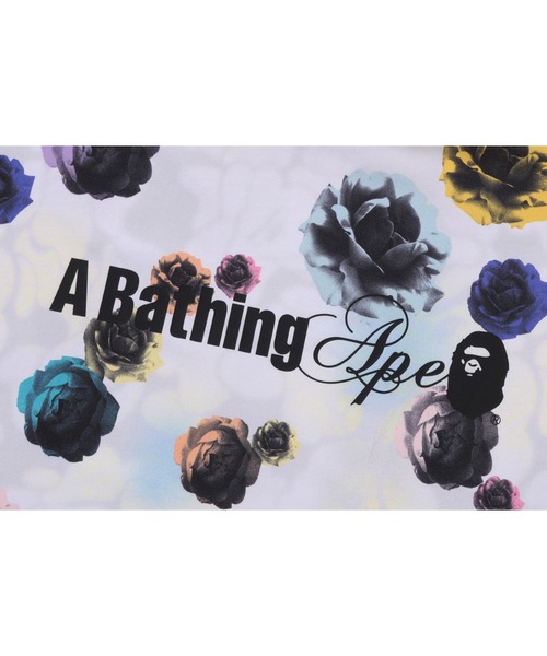A BATHING APE☆フローラル カモ Tシャツ A BATHING APE tシャツ FLORAL CAMO LOGO RELAXED FIT TEE